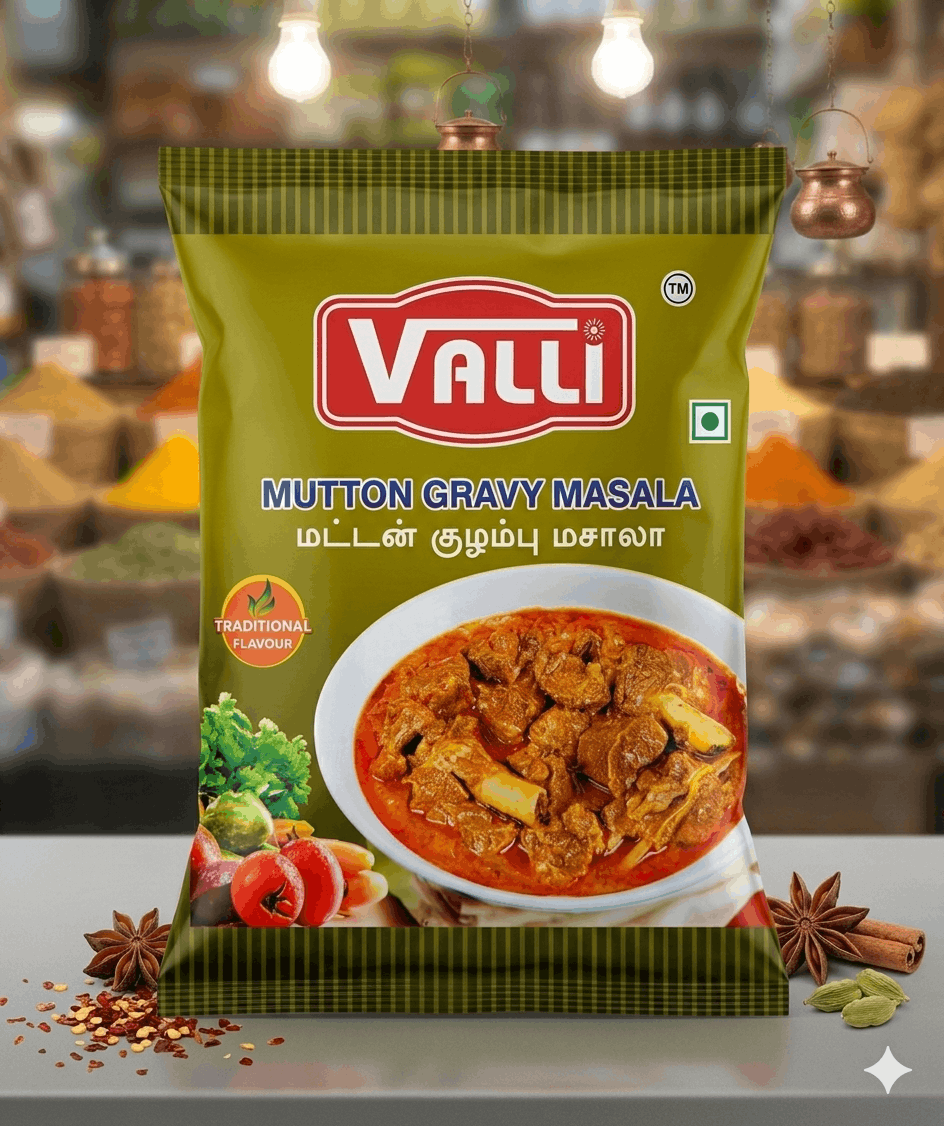Valli Masala company Mutton Kulambu masala