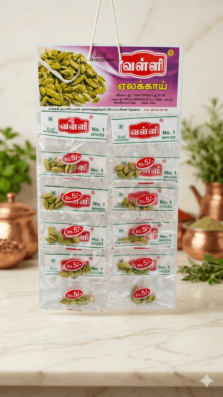 valli food masala ஏலக்காய் Cardamom