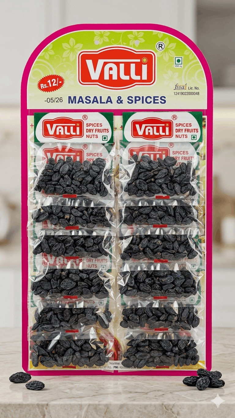 Valli Food Masala Dry Grapes