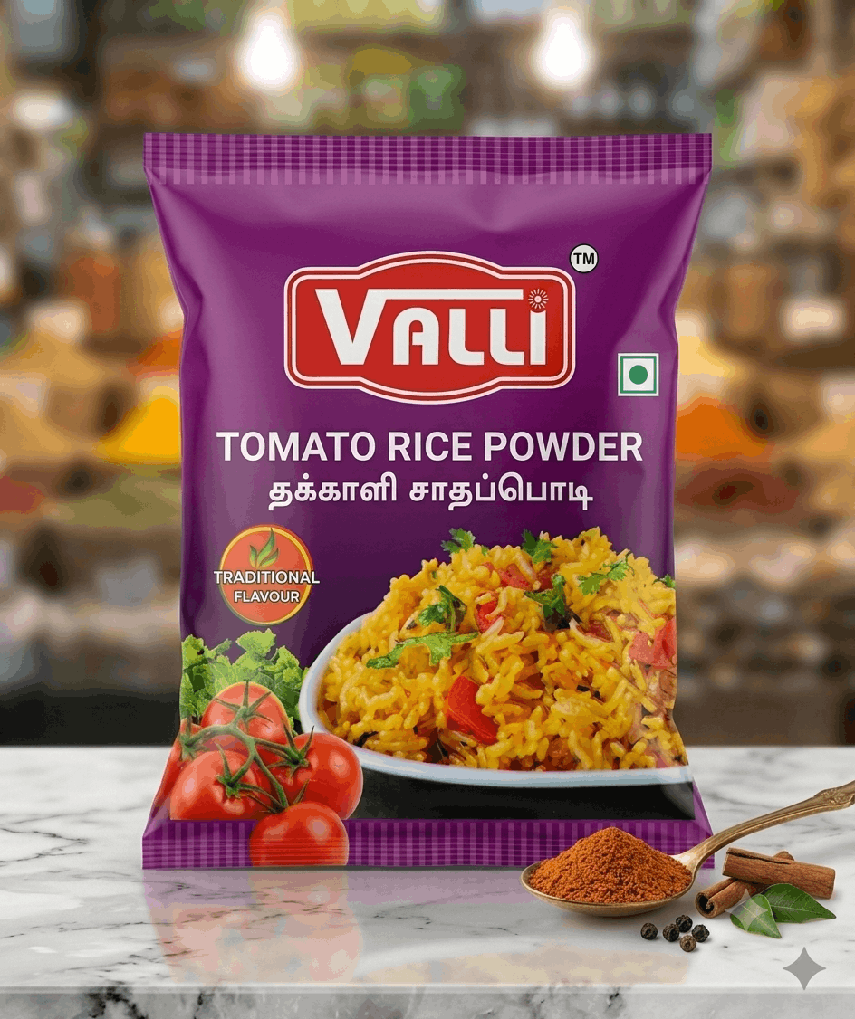 Valli Masala company Tomato Rice Powder