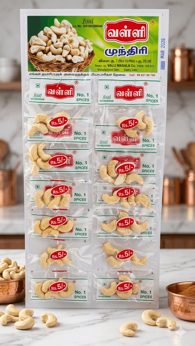 Valli Food Masala முந்திரி