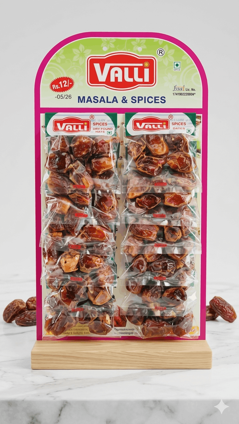 Valli Food Masala dates